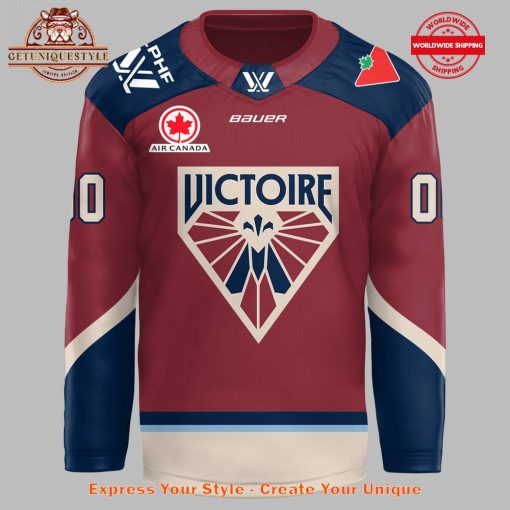 Montreal Force Victoire 2024 Limited Edition Hockey Jersey