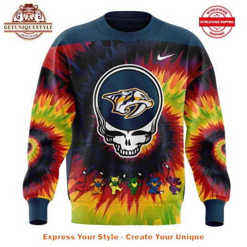 Nashville Predators Grateful Dead Night Sweatshirt