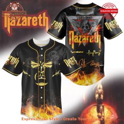 Nazareth Rock Band Love Hurts Baseball Jersey