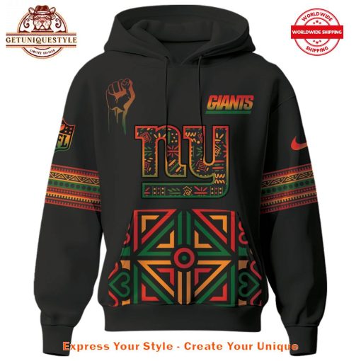 New York Giants NFL Black History Month Limited Edition 2025 Hoodie