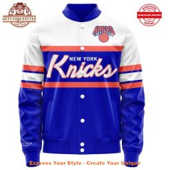 New York Knicks x Rosé 2025 Limited Edition Baseball Jacket