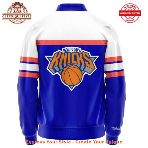 New York Knicks x Rosé 2025 Limited Edition Baseball Jacket