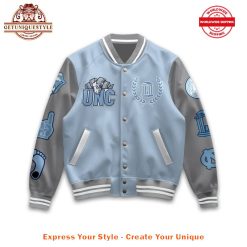 North Carolina Tar Heels I Am A Die Hard Baseball Jacket