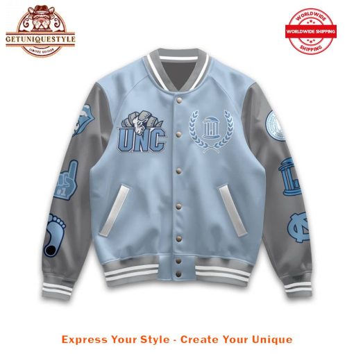 North Carolina Tar Heels I Am A Die Hard Baseball Jacket