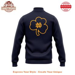 Notre Dame Coach Marcus Freeman Clover Baseball Jacket