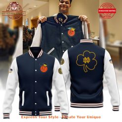 Notre Dame Football Orange Bowl 2025 Basball Jacket