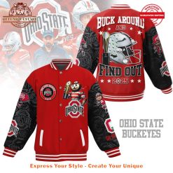 Ohio State Buck Around And Find Out 2025 Baseball Jacket