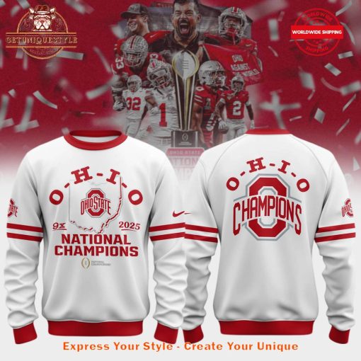 Ohio State Buckeyes Football Playoff National Champions Limited Sweatshirt