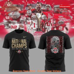 Ohio State Football 2024 National Champions Won For The Ages Black Shirt Collection