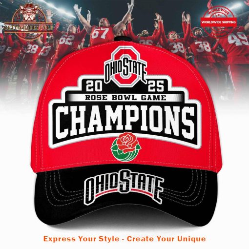 Ohio State Football 2025 Rose Bowl Game Champions Cap