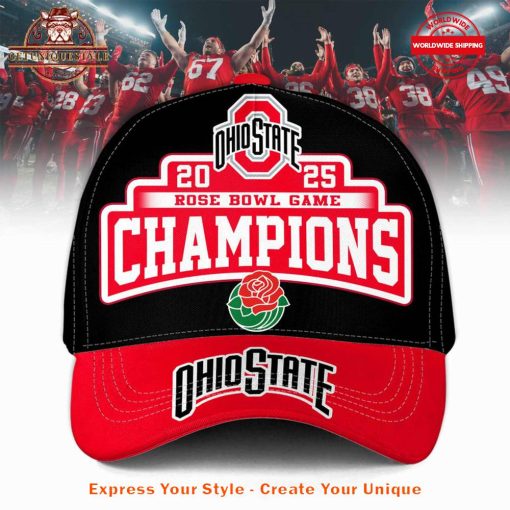 Ohio State Football 2025 Rose Bowl Game Champions Cap