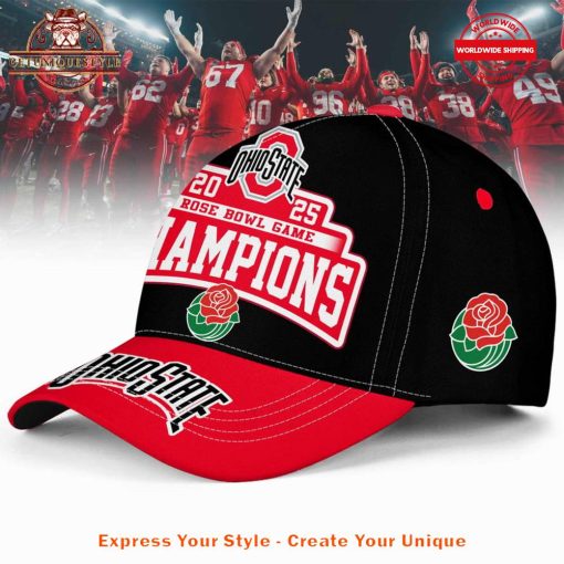 Ohio State Football 2025 Rose Bowl Game Champions Cap