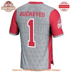 Ohio State Football National Champions Football Jersey