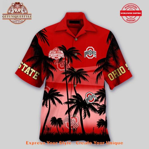 Ohio State Football Playoff 2024 National Champions Hawaiian Shirt