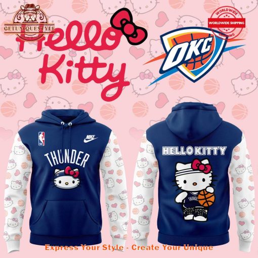 Oklahoma City Thunder x Hello Kitty 2025 Hoodie