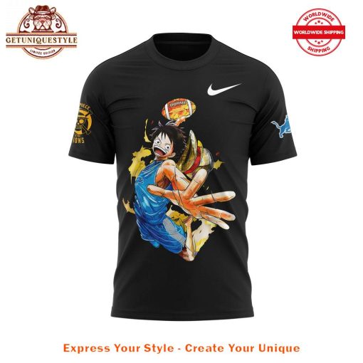 One Piece x Detroit Lions Welcome Luffy are joining Shirt