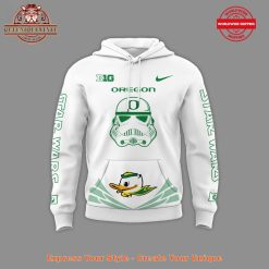 Oregon Ducks x Star Wars Storm Trooper Hoodie