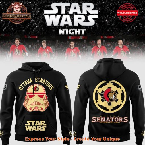 Ottawa Senators x Star Wars Night Limited Edition Hoodie