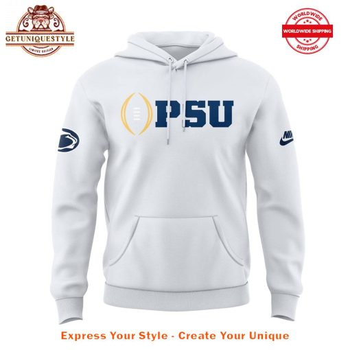 Penn State Football Iron Lion White Hoodie