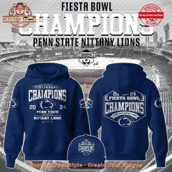 Penn State Nittany Lions Fiesta Bowl Champions 2024 Hoodie