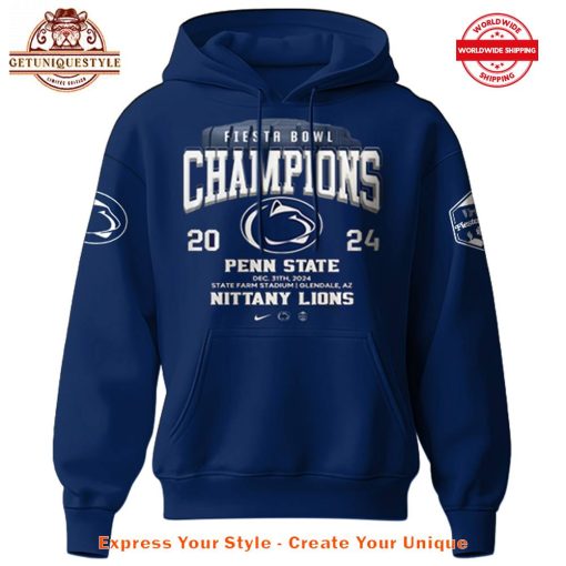 Penn State Nittany Lions Fiesta Bowl Champions 2024 Hoodie