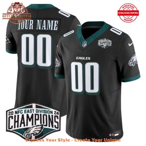 Philadelphia Eagles 2024 NFC East Division Champions Patch Jersey