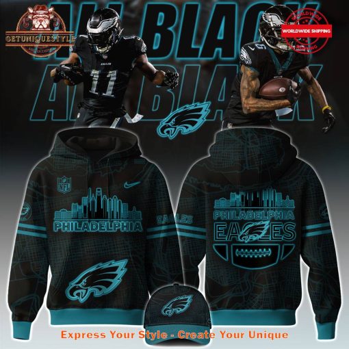 Philadelphia Eagles Carbon Black Fashion Game Shirt Collection