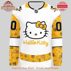 Pittsburgh Penguins x Hello Kitty 50th Anniversary Custom Jersey