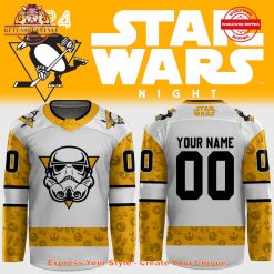 Pittsburgh Penguins x Star Wars Night 2024 Custom Jersey