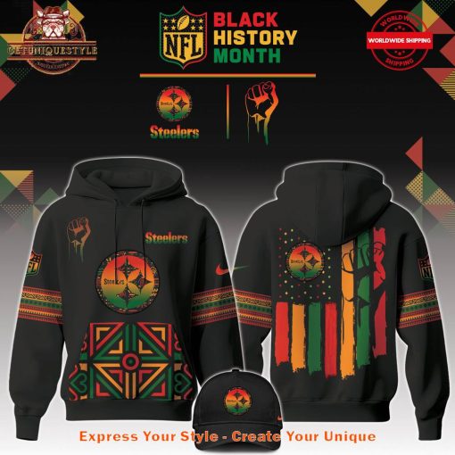 Pittsburgh Steelers NFL Black History Month Limited Edition 2025 Hoodie