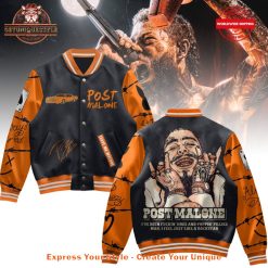 Post Malone Leave Me Malone Baseball Jacket