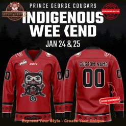 Prince George Cougars x Indigenous Weekend 2025 Jersey