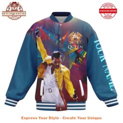 Queen We Will Rock On You Baseball Jacket