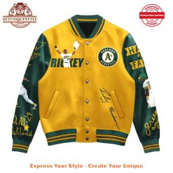 Rickey Henderson Hall of Fame Baseball Jacket