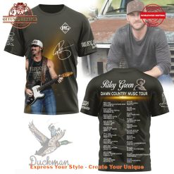 Riley Green Damn Country Music Tour 2025 Shirt