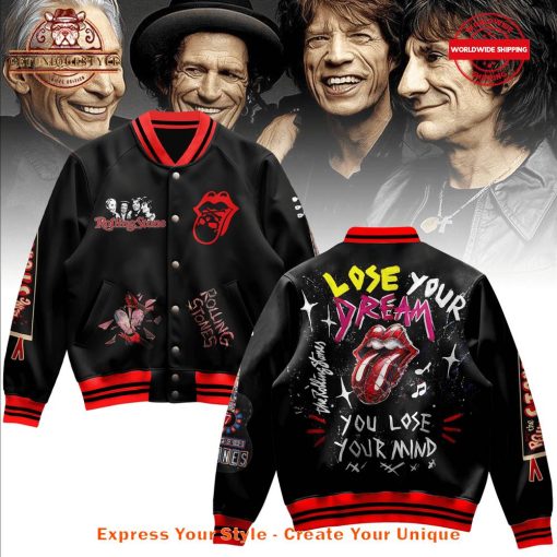 Rolling Stones Lose Your Dream Baseball Jacket