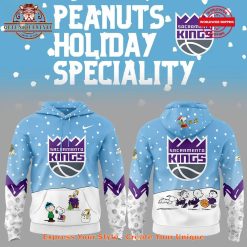 Sacramento Kings Peanuts And Snoopy Hoodie