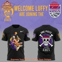 Sacramento Kings x One Piece Welcome Luffy Are Joining Shirt Collection