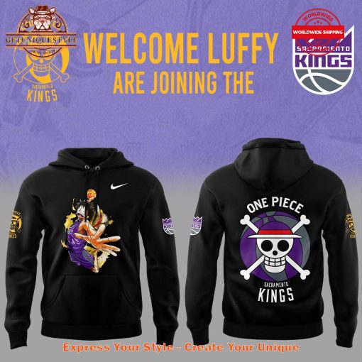 Sacramento Kings x One Piece Welcome Luffy Are Joining Shirt Collection