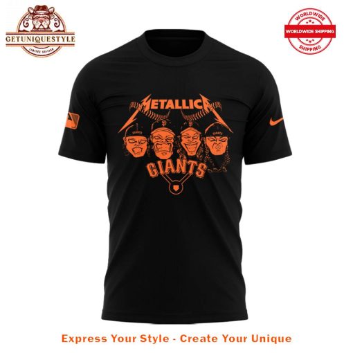 San Francisco Giants x Metallica Night Black Shirt