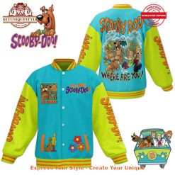 Scooby-Doo Where Are You Baseball Jacket