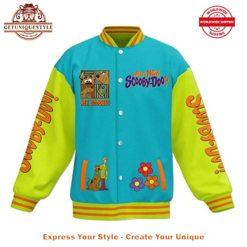 Scooby-Doo Where Are You Baseball Jacket