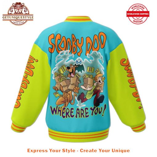 Scooby-Doo Where Are You Baseball Jacket