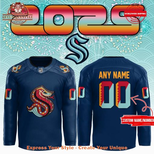 Seattle Kraken 2025 NHL Lunar New Year Jersey