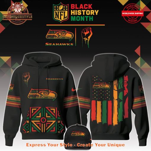 Seattle Seahawks NFL Black History Month Limited Edition 2025 Hoodie