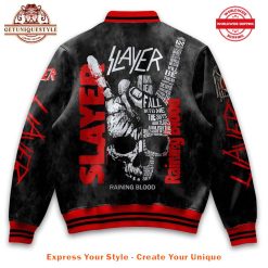 Slayer Raining Blood Baseball Jacket