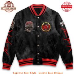 Slayer Raining Blood Baseball Jacket