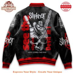 Slipknot See The Devil In I Baseball Jacket