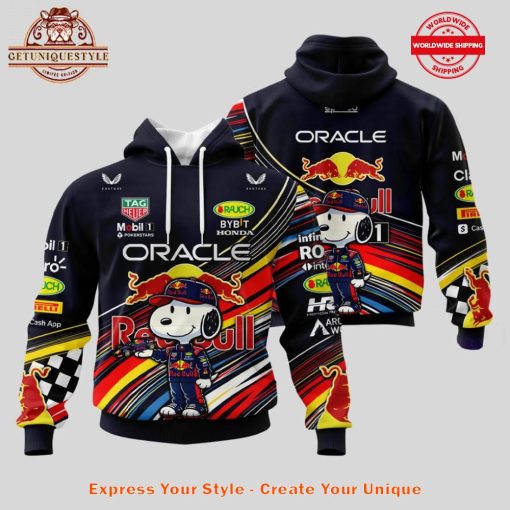 Snoopy x Red Bull Racing F1 Hoodie