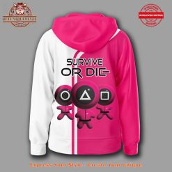 Squid Game Survive Or Die Windbreaker 2025 Zip Hoodie